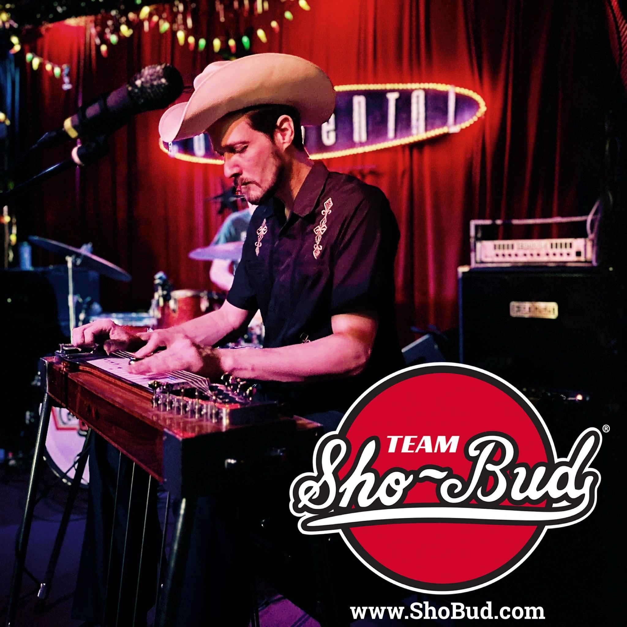 Sho-Bud steel guitars performer live